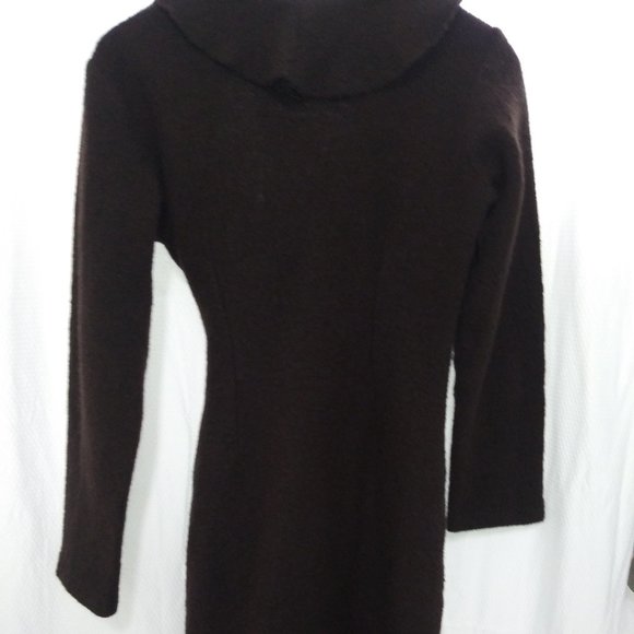 Fenn Wright Manson Brown Wrap Jacket size small - Picture 3 of 5